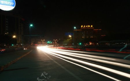 都市夜景图片
