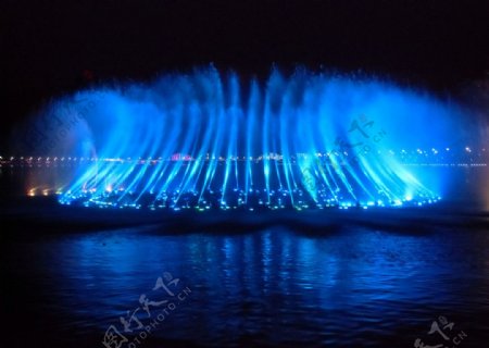 汉江音乐喷泉图片