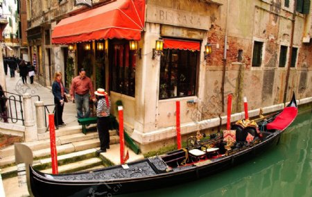 威尼斯小艇图片