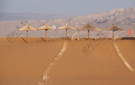 沙漠小驿站图片