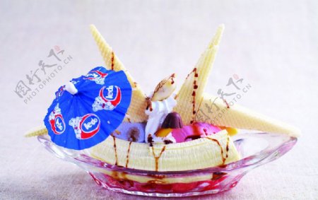冰淇淋船图片