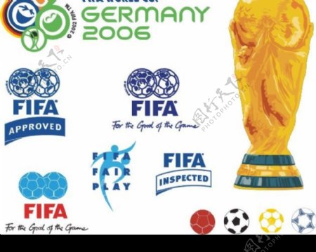 2006世界杯矢量图图片