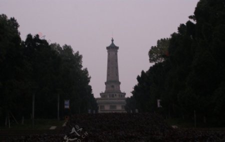 长沙烈士公园纪念碑图片