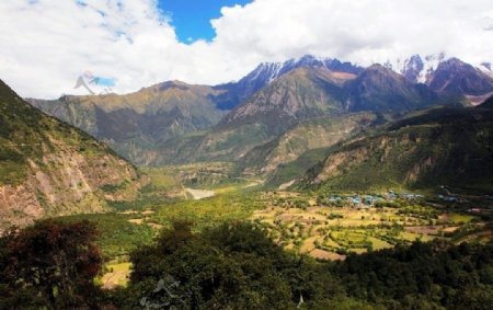 雅鲁藏布大峡谷图片