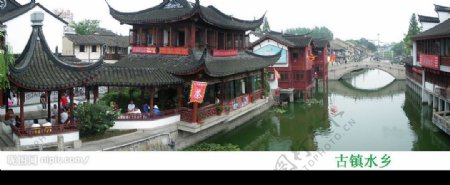 上海七宝古镇水乡图片
