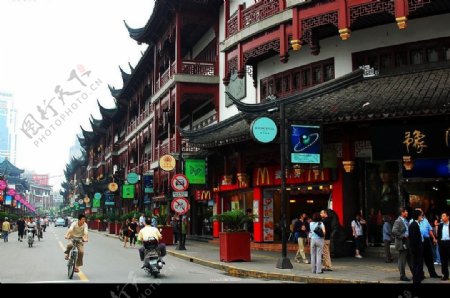 上海城皇庙景色图片
