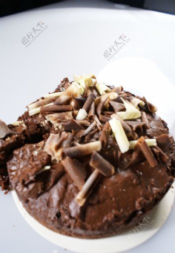 巧克力碎屑小蛋糕图片