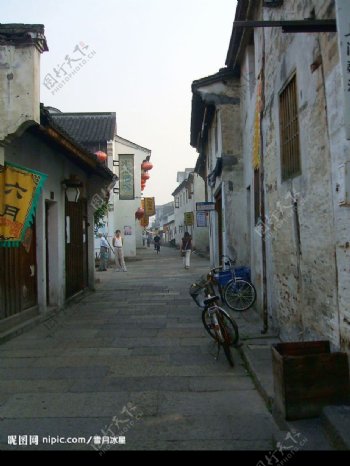 绍兴古街道图片