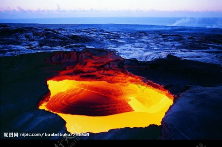 火山图片