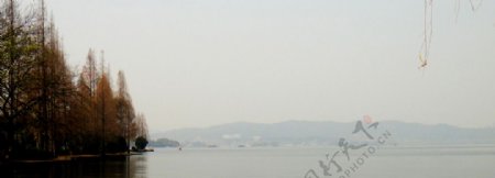 杭州西湖冬景图片