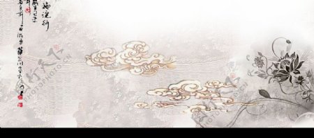 柴桑雨烟古装系列婚纱模板3图片