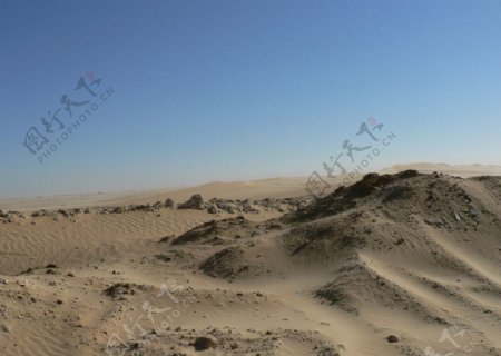 沙漠地带风景图片