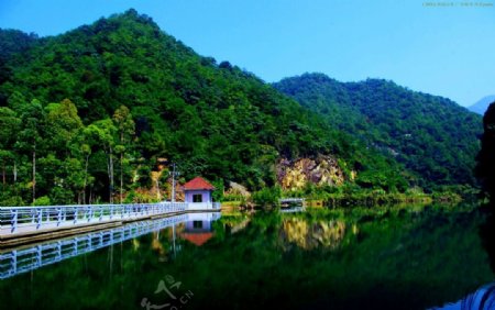 梅州山水雁南飞桥溪图片