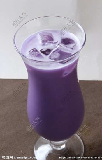 和风紫薯汁图片