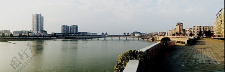 汉江两岸图片