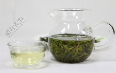 绿茶茶杯图片