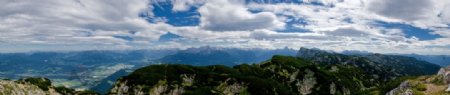 奥地利温特斯山全景图图片