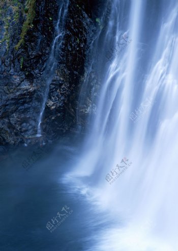 高清风景照清溪自然20瀑布图片