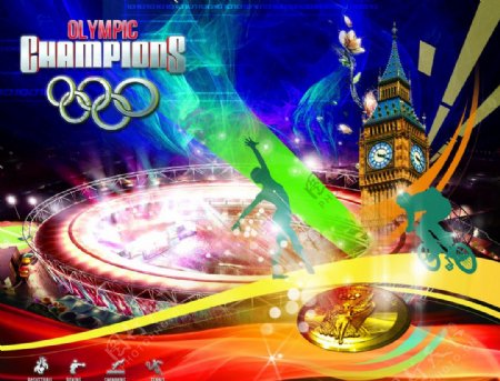 奥运会宣传单图片