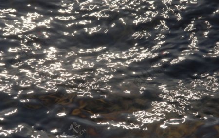 自然水流动液体图片
