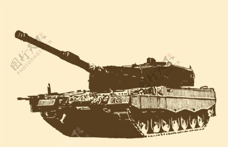 西德豹型坦克图片