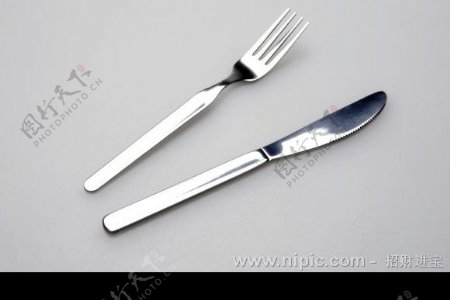 叉子刀子图片
