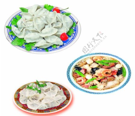 饺子盘子菜饺子袋图片