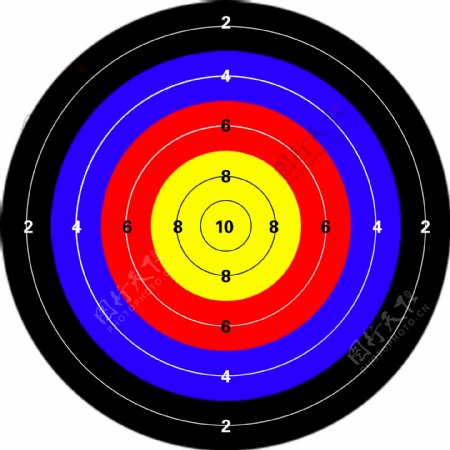 射击靶子图片