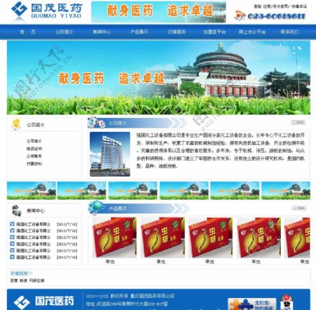 重庆国茂医药网站图片