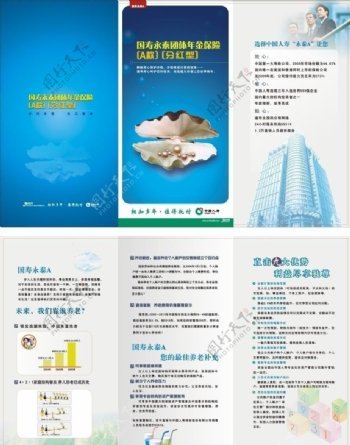 中国人寿永泰三折页图片