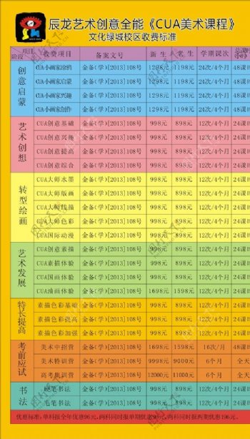 收费标准矢量素材收图片