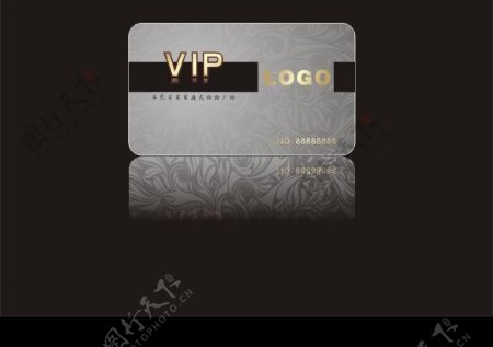 VIP卡时尚商场卡片图片