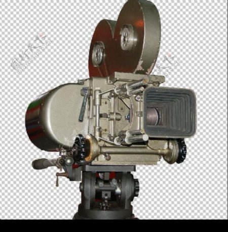 老式电影摄放机1图片
