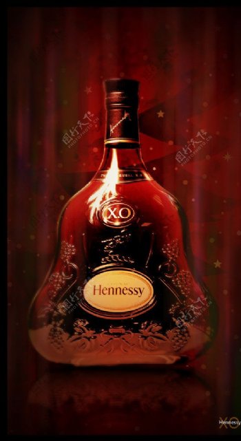 XO洋酒设计图片
