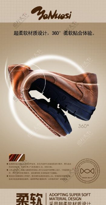 雅诺斯鞋子形象画图片