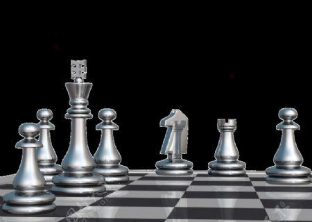 国际象棋3D国际象棋企业素材图片