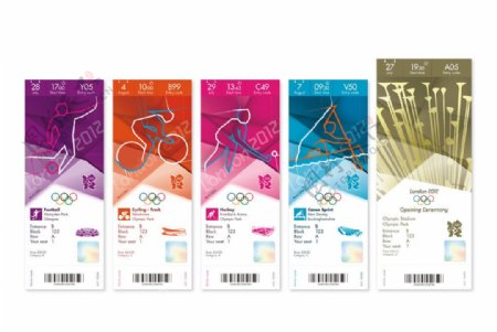2012年伦敦奥运会门票图片