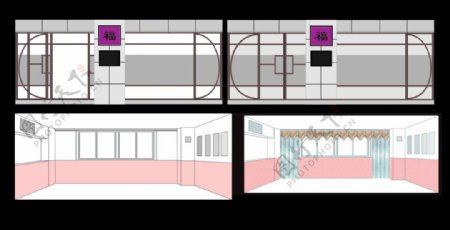 简单门面室内设计图片