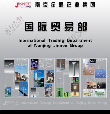 国际贸易展板图片