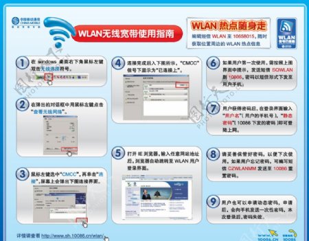 WLAN无线宽带使用指南中国移动通信图片