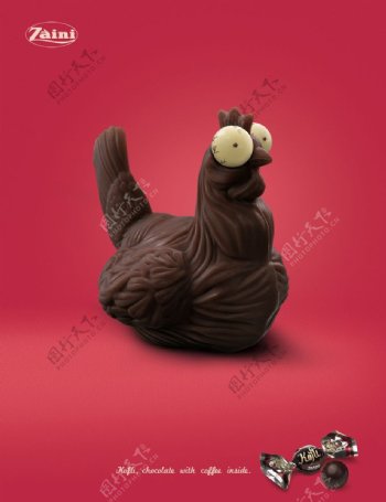 Zaini糖果公司巧克力鸡图片