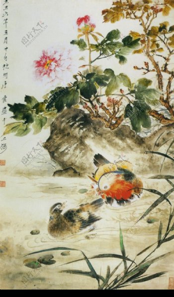 中国现代花鸟0094