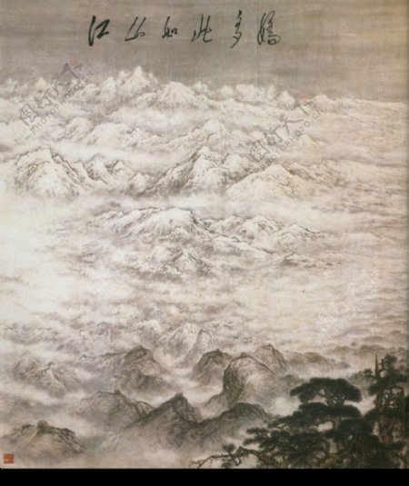 中国现代山水0049