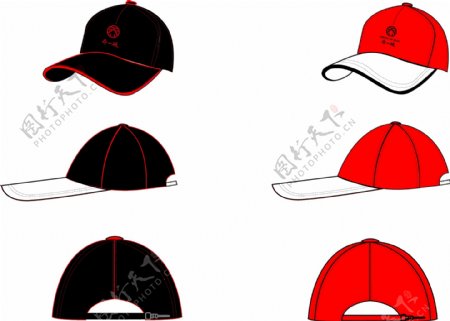 棒球帽设计图