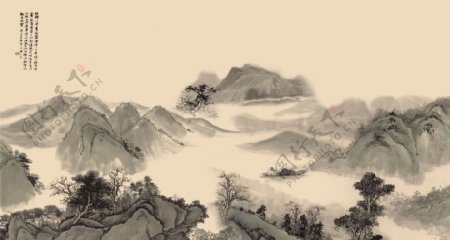 山水画