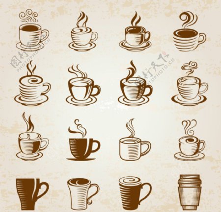美味咖啡图片矢量素材