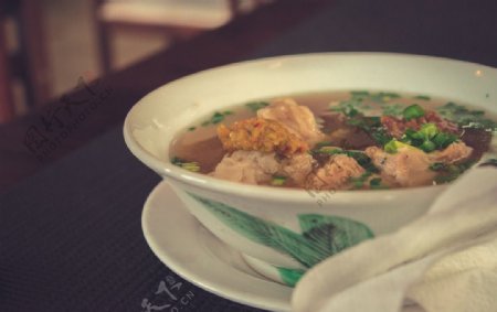 中国传统美食混沌汤