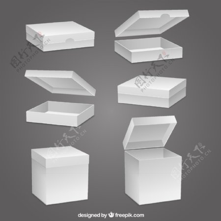 6款立体纸盒