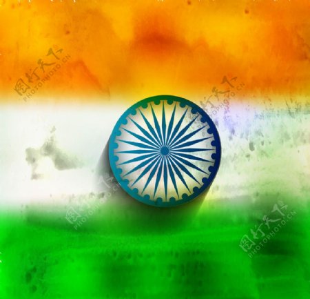 印度国旗图案