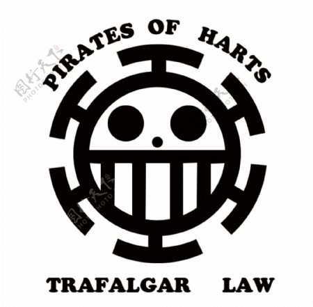 特拉法尔加罗海贼船logo